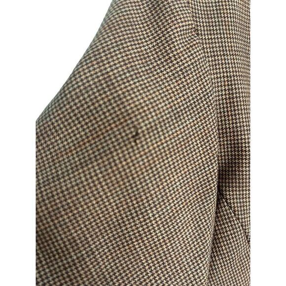 Vintage vogue couturier fashion big button down jacket - Picture 5 of 7